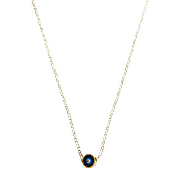 Dainty 16” Evil Eye 🧿 Charm Necklace - Picture 2 of 2